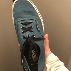 Iridescent eyelets vans!